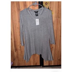Gray Women's Top